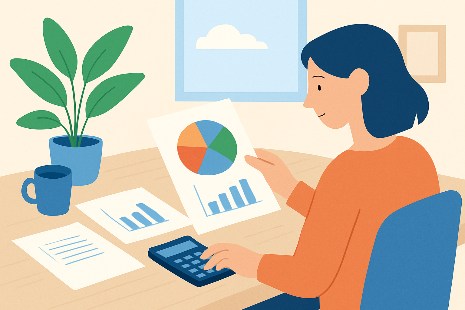 Personne analysant ses dettes et planifiant un remboursement intelligent pour une meilleure gestion financière