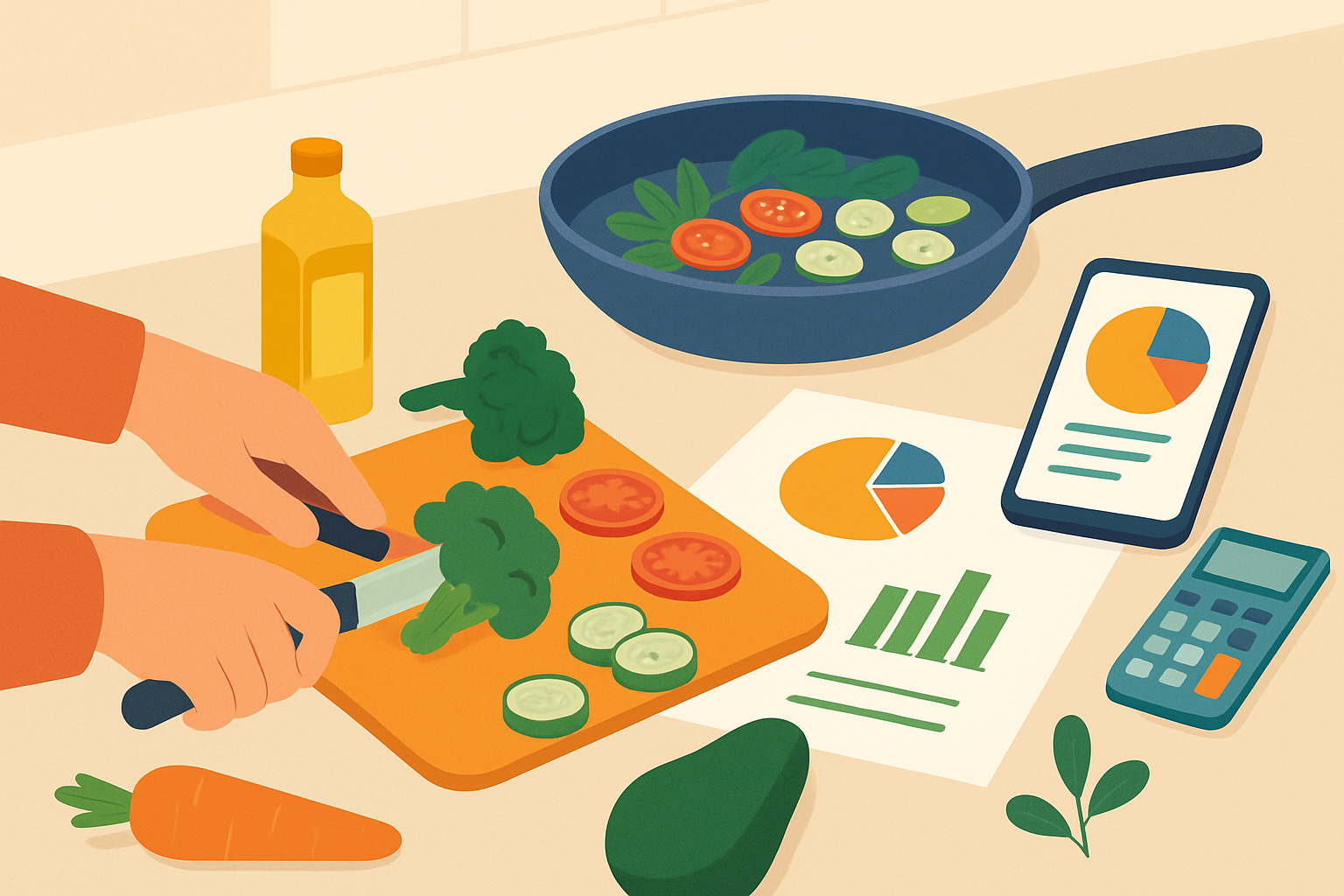 Préparer ses repas à la maison tout en suivant son budget grâce à une application mobile