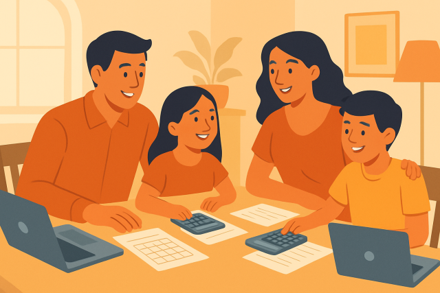 Mon budget familial - 5 étapes pour mieux gérer
