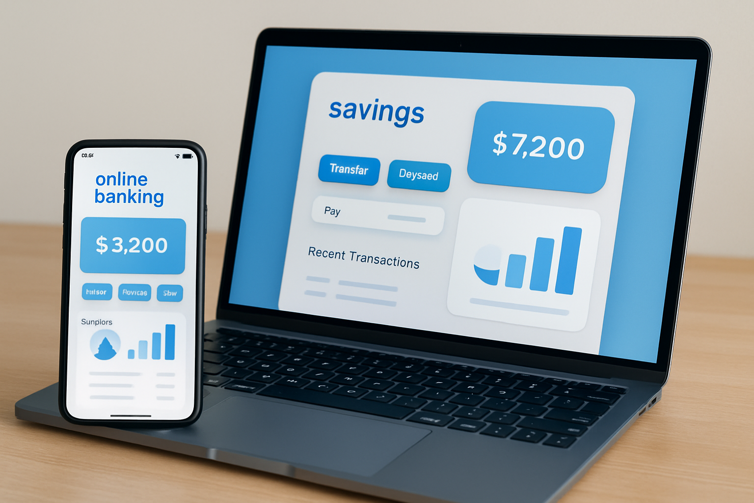 Interface numérique intuitive de la banque ING Direct accessible sur mobile et ordinateur