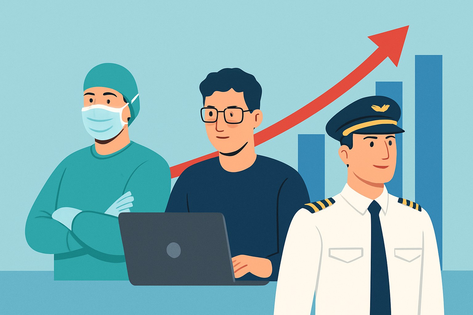 Top 10 des métiers qui rapportent le plus en France