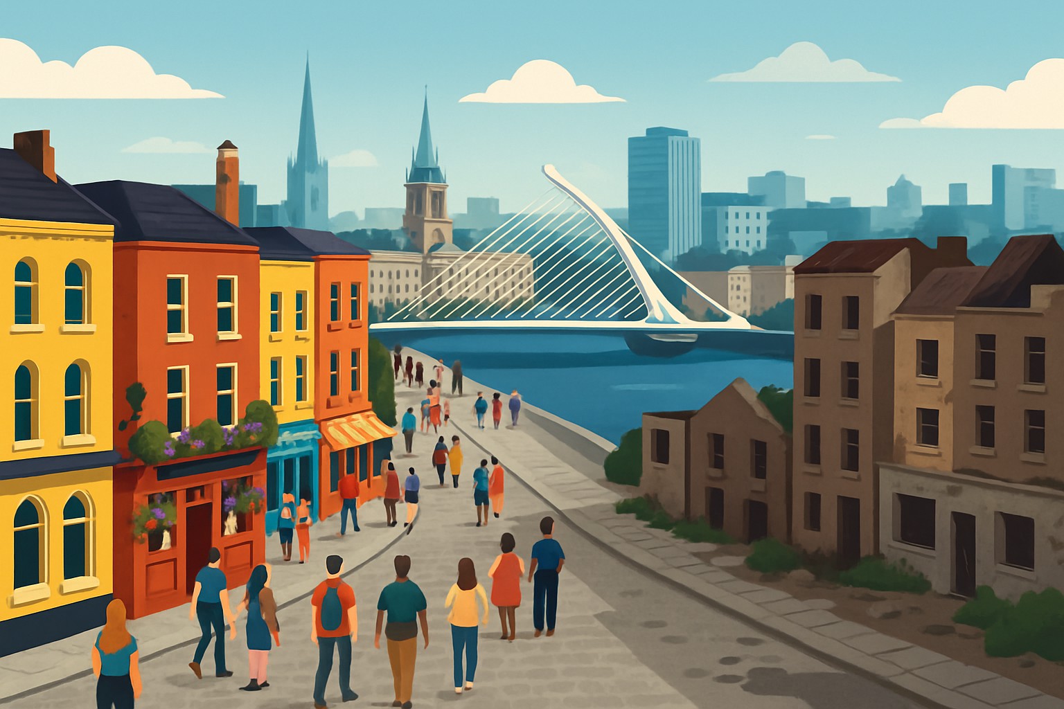 Dublin - Quartier à éviter pour un séjour sans souci