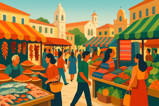 Marché et foire au Portugal à ne pas manquer