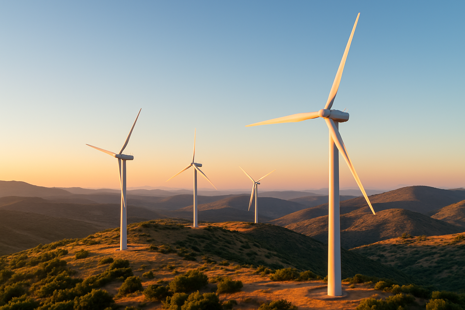 Éolienne en Espagne - Production et régions principales