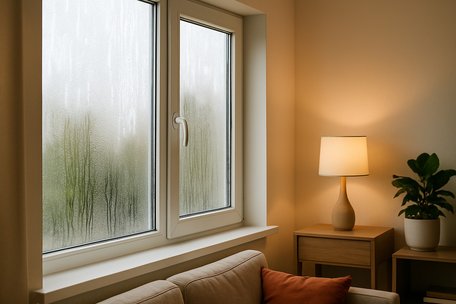 Condensation fenêtre PVC - Causes fréquentes et solutions faciles