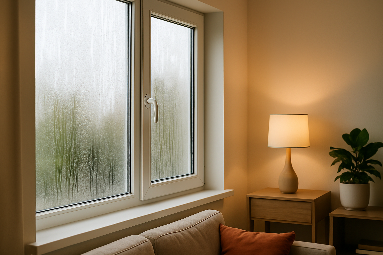 Condensation fenêtre PVC - Causes fréquentes et solutions faciles