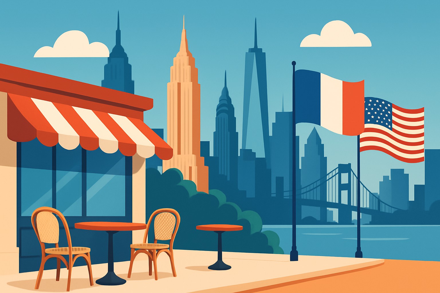 Où vivre aux États-unis quand on est français?